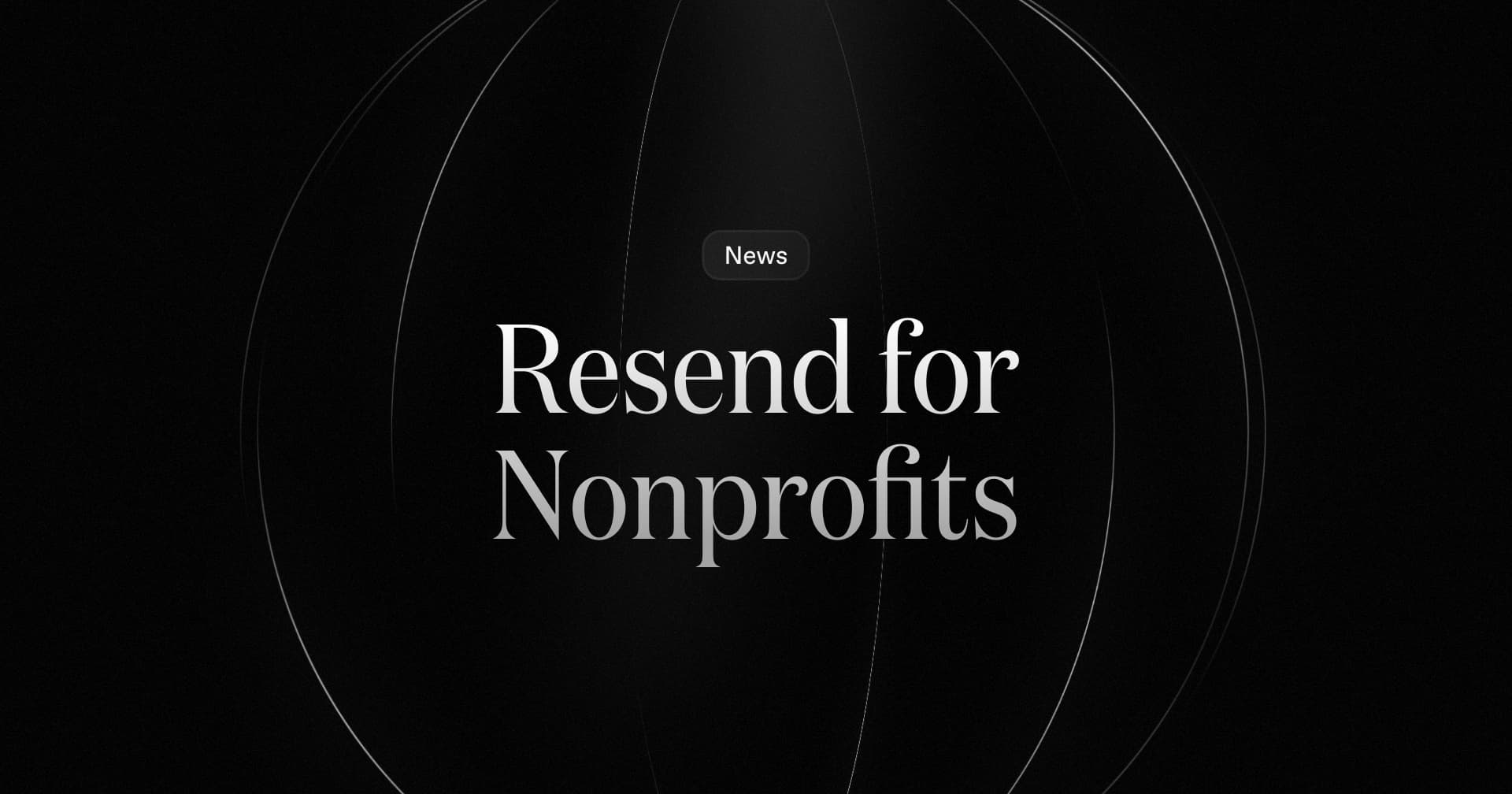 Introducing Resend for Nonprofits